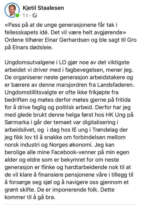 Facebook Post